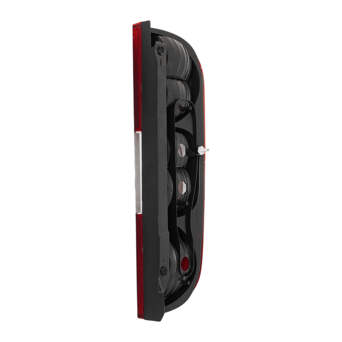 Lanterna Traseira Direita Bicolor 3 Furos Fiat Doblo Fiorino 2009 2010 2011 2012 2013 2014 2015 2016 2017 2018 2019 2020 2021 Novo