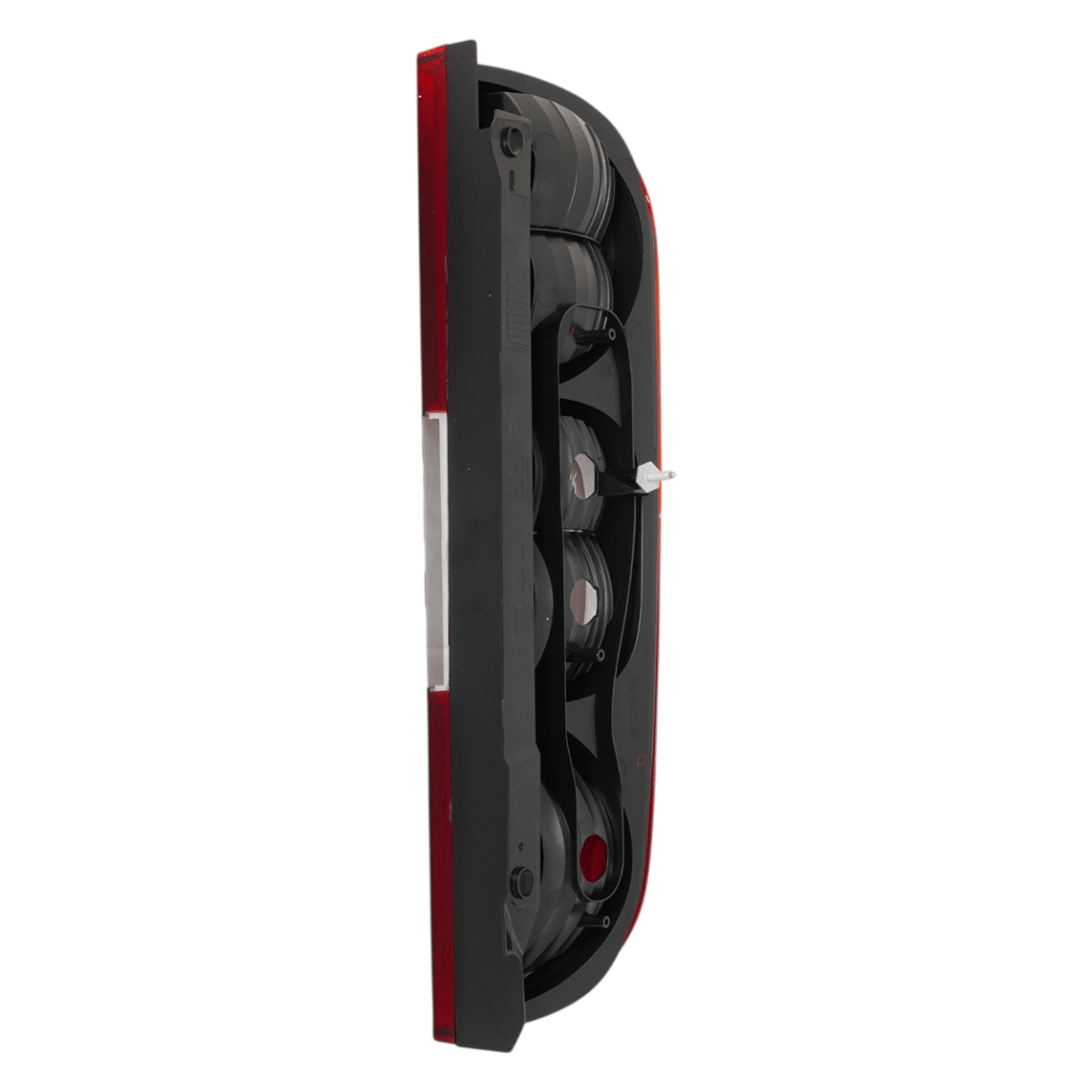 Lanterna Traseira Esquerda Bicolor 3 Furos Fiat Doblo Fiorino 2009 2010 2011 2012 2013 2014 2015 2016 2017 2018 2019 2020 2021 2022 2023 2024 2025 Novo