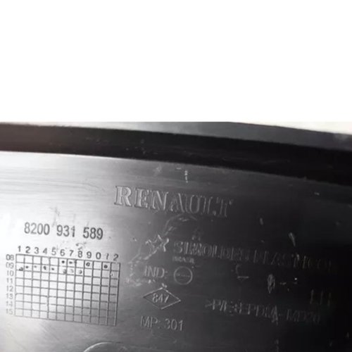 Acabamento Coluna Direção Renault Sandero 2008 a 2013 Original Usado