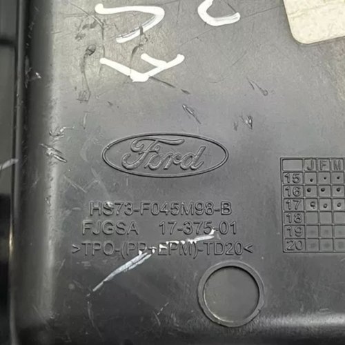 Acabamento Console central Tomada Ford Fusion 2016 a 2018 Original Usado