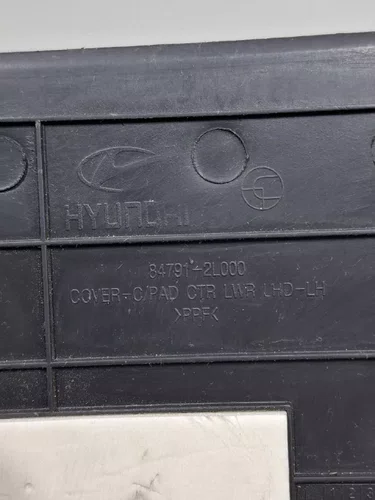 Acabamento Console Hyundai I30 2009 2010 2011 2012 Esquerdo Original Usado