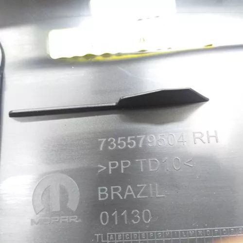 Acabamento Direito Coluna Cinto Jeep Renegade 2016 a 2020 Original Usado