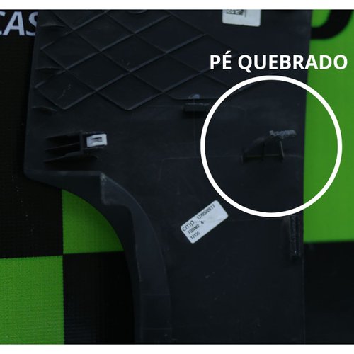 Acabamento Inferior Painel Fiat Argo 2019 a 2022 Original Usado