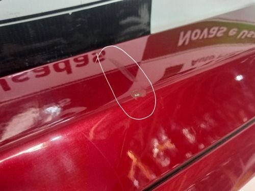 Acabamento Moldura Tampa Traseira New Fiesta Hatch 2014/2019 Original Usado