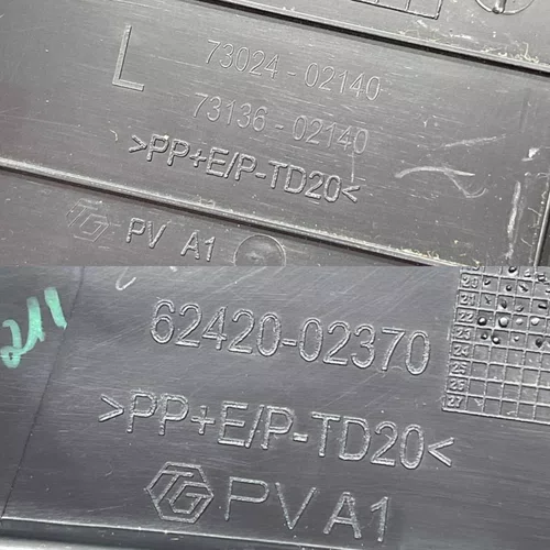 Acabamento Superior Coluna Esquerda Corolla 2020 A 2024 Original Usado
