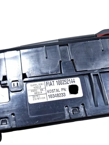 Botão Comando Pisca Alerta Desembaçador Trava Porta Tração Fiat Argo Cronos 2018 A 2024 Original Usado