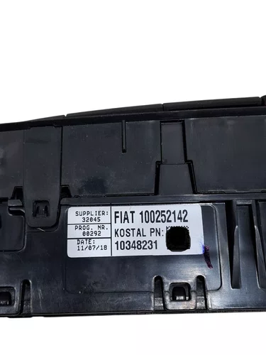 Botão Pisca Alerta Trava Portas Fiat Argo Cronos 2018 A 2024 Original Usado