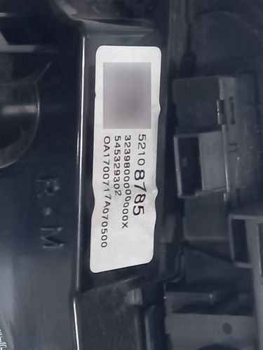 Comando Ar Condicionado E Botões Onix/prisma 52108785 Original Usado
