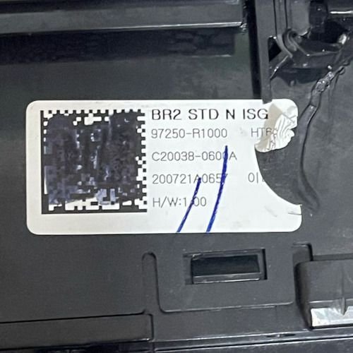 Comando Ar Condicionado Hyundai Hb20 2020 A 2022 Original Usado