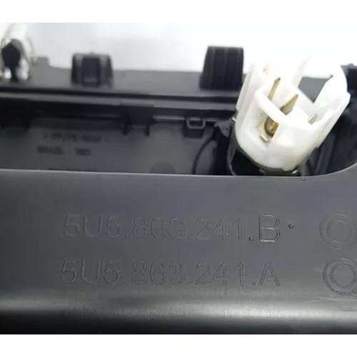 Console Central VW Gol G7 G8 2019 a 2022 5U5863241 Original Usado