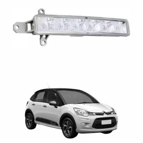 Daylight Drl Led Citroen C3 2013 até 2021 Lado Direito Passageiro