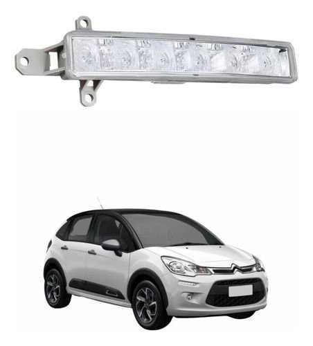 Daylight Led Citroen C3 2013 2014 2015 Até 2021 Direito
