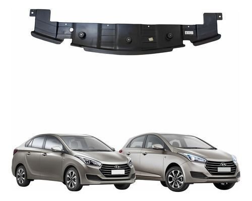 Defletor Parachoque Diant Hyundai Hb20 Hb20s 2016 Até 2019