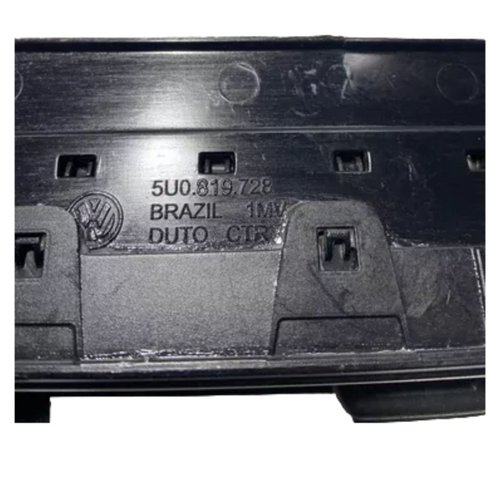 Difusor Ar Central Com Botão Pisca VW Gol G7 2015 a 2021 Original Usado