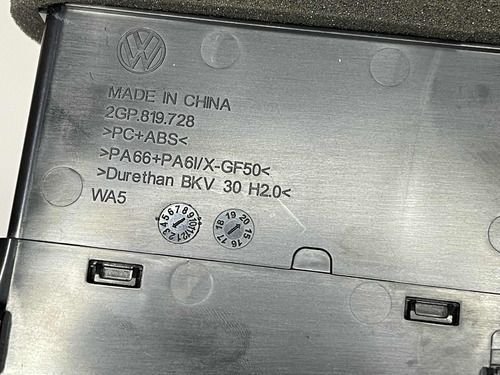 Difusor Ar Central Vw T-cross 2019 2020 2021 2022 2023 Original Usado