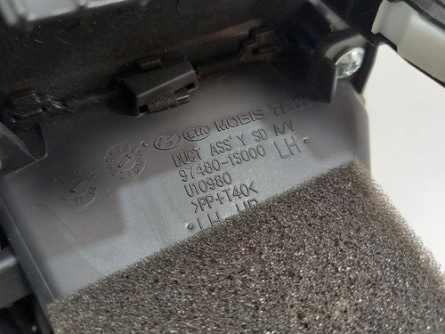 Difusor Ar Cond. Hyundai Hb20 12/19 Esquerdo 97480-1s000 Original Usado