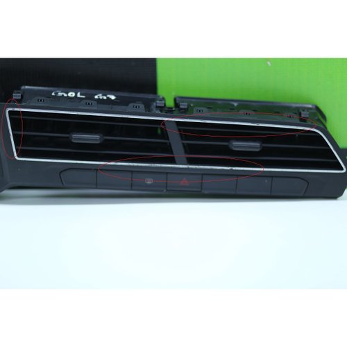 Difusor de Ar Central Voyage Gol G7 G8 2016 Á 2023 5U0858063 Original Usado