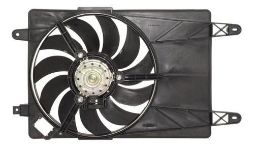 Eletroventilador Com Defletor Ecosport Fiesta 2002 Até 2012  Novo