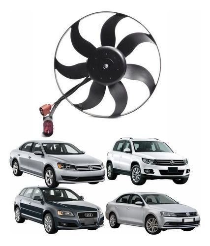 Eletroventilador Ventoinha Audi A3 Vw Jetta Passat Tiguan