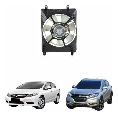 Eletroventilador Ventoinha Com Defletor Honda Civic E Hrv