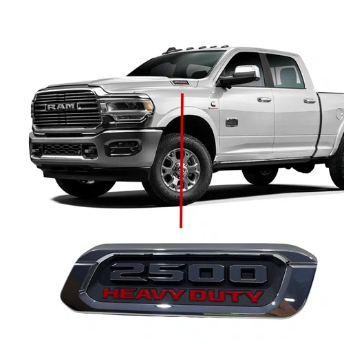 Emblema Capo Ram 2500 Heavy Duty Lado Direito Original