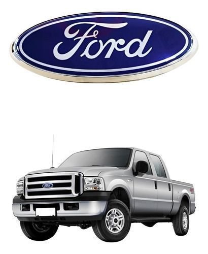 Emblema Dianteiro Grade Ford F-250 2007 Até 2016