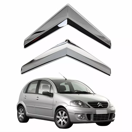 Emblema Grade Citroen C3 2008 2009 2010 2011 2012 Cromado