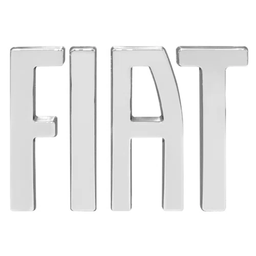 Emblema Grade Dianteira Fiat Mobi 2021 2022 2023 2024 Cromado Novo