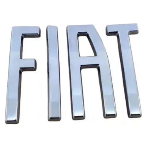 Emblema Grade Dianteira Fiat Strada 2020 2021 2022 2023 2024 Cromado Novo