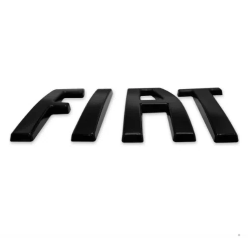Emblema Grade Dianteira Fiat Toro 2022 2023 2024 Black Piano Novo