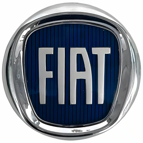 Emblema Grade Fiat Idea Palio 2012 A 2016 Punto Stilo Uno 2011 A 2016 Azul Novo
