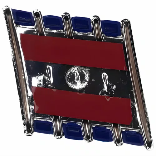 Emblema Grade Fiat Palio Siena Strada 1996 1997 1998 1999 2000 Azul Novo