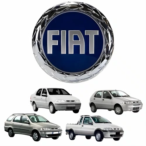 Emblema Grade Fiat Palio Siena Strada G2 2001 A 2007 Weekend G2 2001 A 2006 Capo