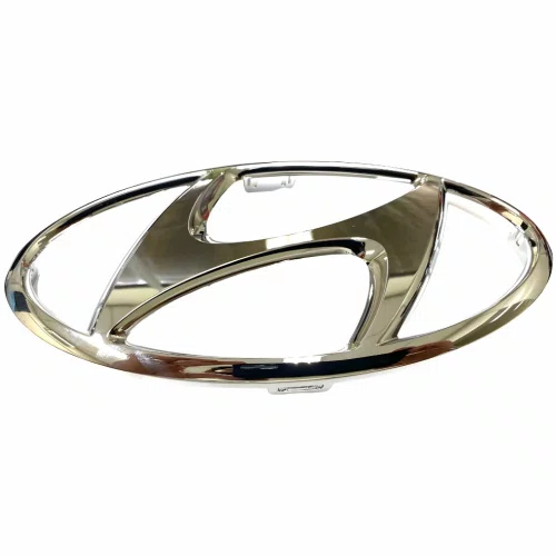 Emblema Grade Hyundai Cromado Hb20 2020 2021 Novo