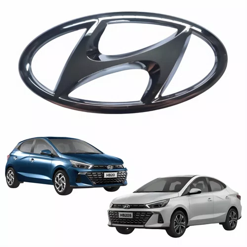 Emblema Grade Hyundai Hb20 2023 2024 2025 2026
