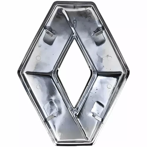 Emblema Grade Renault Sandero Logan 2014 Até 2019 Cromado Novo