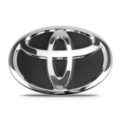 Emblema Grade Toyota Hilux SRV 2016 a 2020 com Moldura Cromada Novo