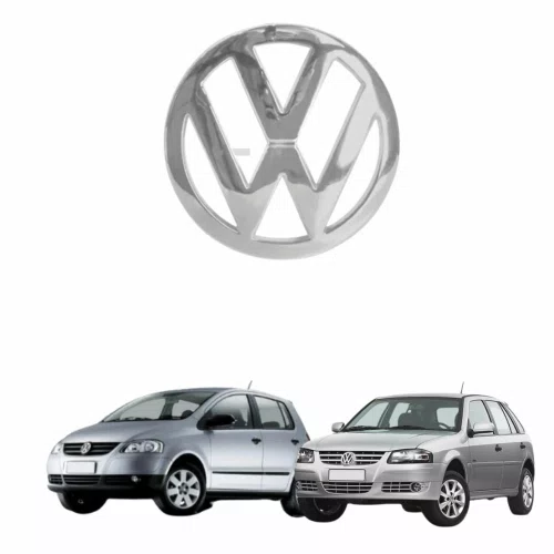 Emblema Grade Vw Gol G4 2005 Até 2008 Vw Fox 2003 Até 2010