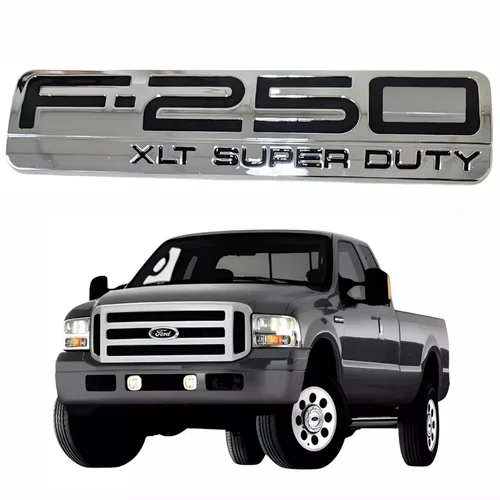 Emblema Lateral Ford f250 1998 A 2012 - Escrito F-250 XLT SUPER DUTY