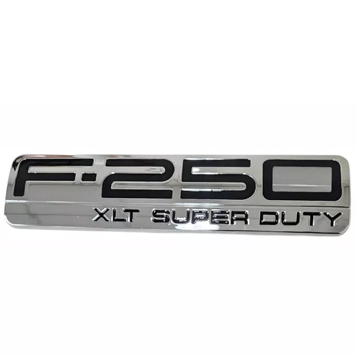 Emblema Lateral Ford f250 1998 A 2012 - Escrito F-250 XLT SUPER DUTY Novo