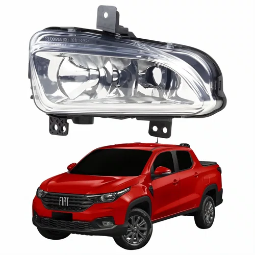 Farol Auxiliar De Milha Fiat Strada 2020 2021 2022 Esquerdo
