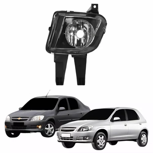 Farol Auxiliar De Milha Gm Celta Prisma 2007 A 2012 Esquerdo