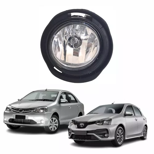 Farol Auxiliar De Milha Toyota Etios 2012 Até 2016 Esquerdo