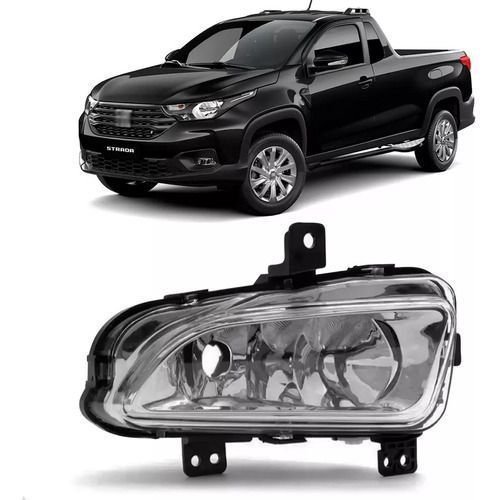 Farol Auxiliar Milha Fiat Strada 2020 2021 2022 Esquerdo