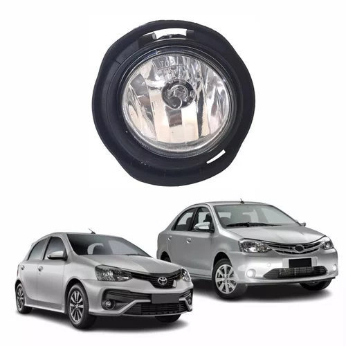 Farol Auxiliar Milha Toyota Etios 2012 Até 2016 Lado Direito