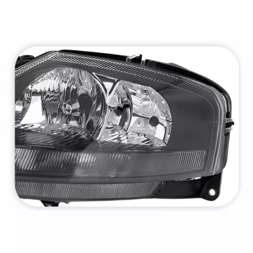 Farol Citroen C3 2002 Até 2012 Máscara Negra Lado Esquerdo Novo