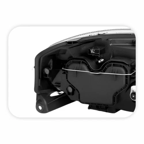 Farol Citroen C3 2002 Até 2012 Máscara Negra Lado Esquerdo Novo
