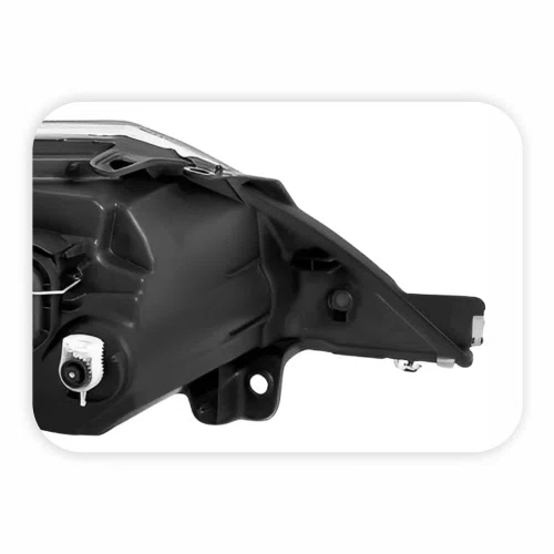 Farol Citroen C3 2002 Até 2012 Máscara Negra Lado Esquerdo Novo