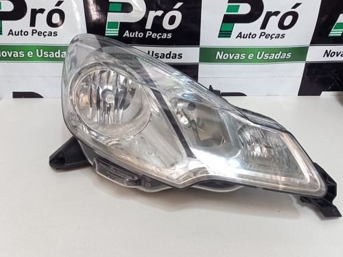 Farol Citroen C3 2013 14 15 16 2017 Lado Direito C/ Detalhe Original Usado