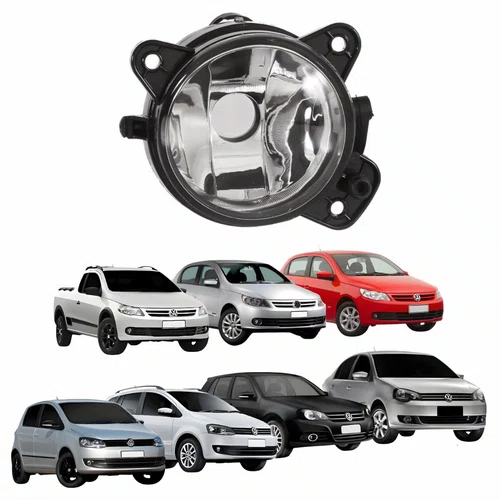 Farol De Milha Vw Gol Saveiro Voyage G5 2009 A 2013 Direito